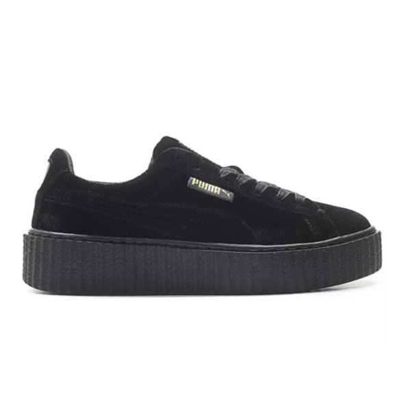 BNIB Puma Creeper Velvet x Fenty by Rihanna Puma Black Size 6 SOLD for $1750+ - Picture 1 of 7